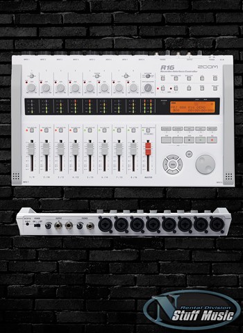 Zoom R16 8 Track Digital Recorder, Interface and Controller - Rental